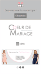 Mobile Screenshot of coeurdemariage.fr